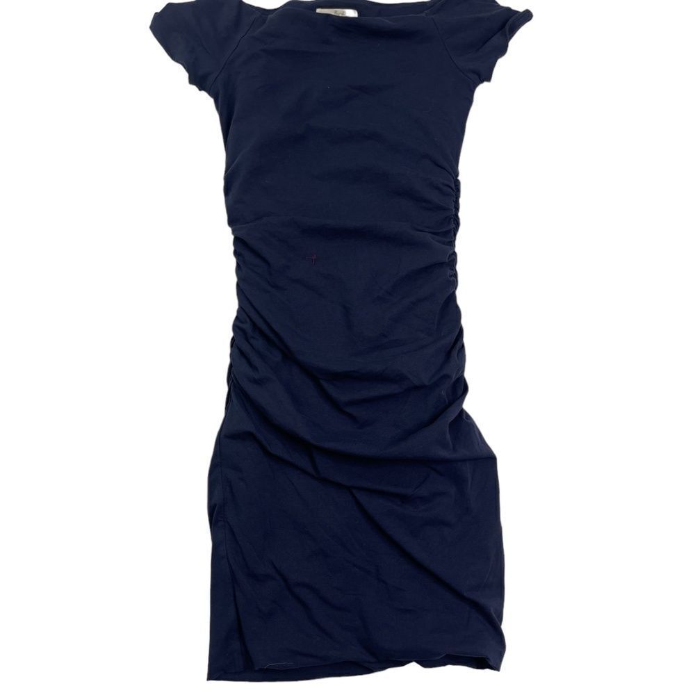 Boden Ruched Off the Shoulder Ruched Dress - Picture 4 of 7